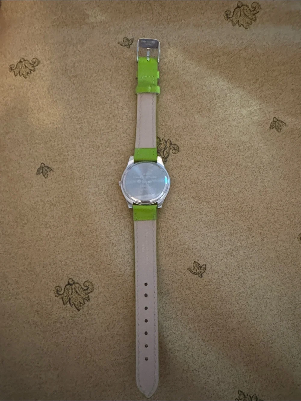 Needs batteries: Tinker Bell watch